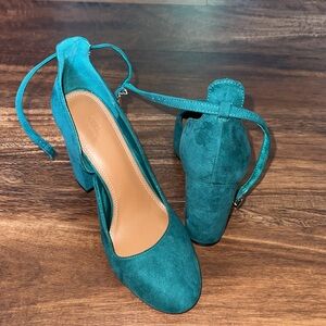 ASOS Design Teal Pumps